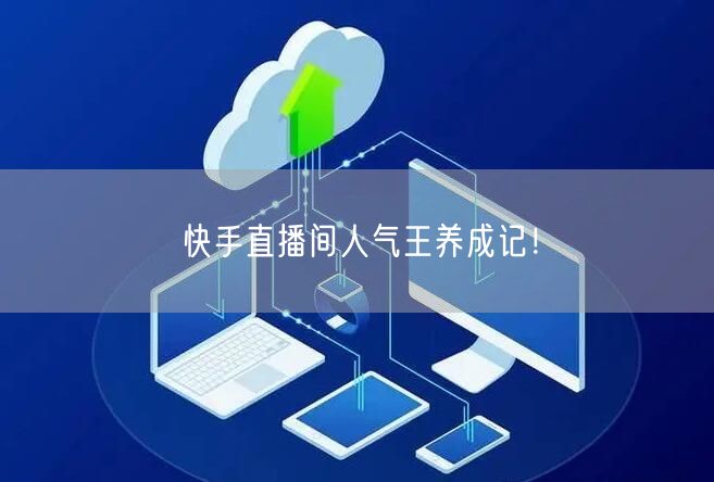 快手直播间人气王养成记！