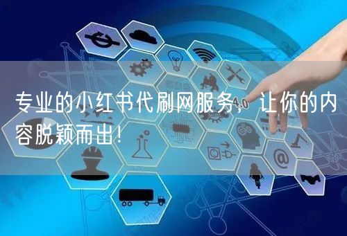 专业的小红书代刷网服务，让你的内容脱颖而出！