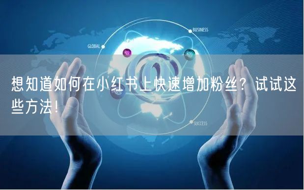 想知道如何在小红书上快速增加粉丝？试试这些方法！
