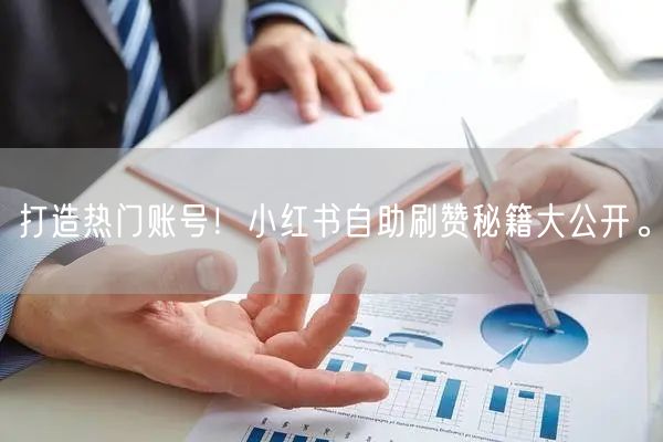 打造热门账号！小红书自助刷赞秘籍大公开。