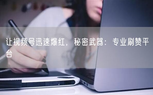 让视频号迅速爆红，秘密武器：专业刷赞平台