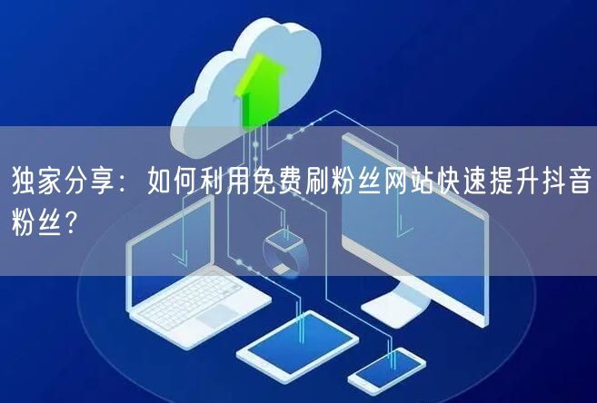 独家分享：如何利用免费刷粉丝网站快速提升抖音粉丝？