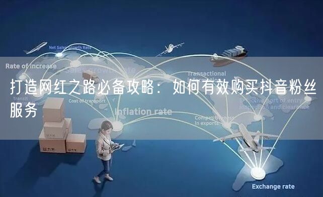 打造网红之路必备攻略：如何有效购买抖音粉丝服务