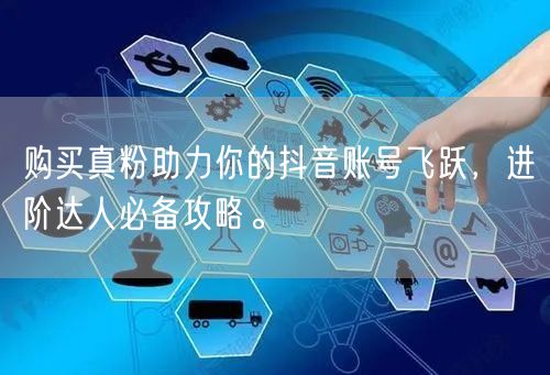 购买真粉助力你的抖音账号飞跃，进阶达人必备攻略。