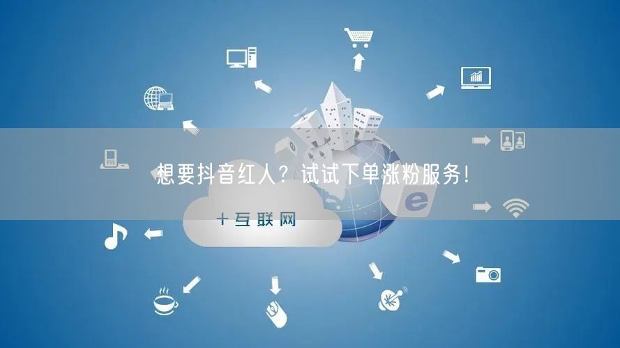 想要抖音红人？试试下单涨粉服务！