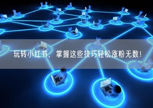 玩转小红书，掌握这些技巧轻松涨粉无数！