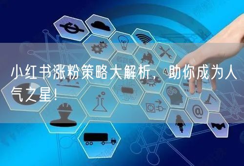 小红书涨粉策略大解析，助你成为人气之星！