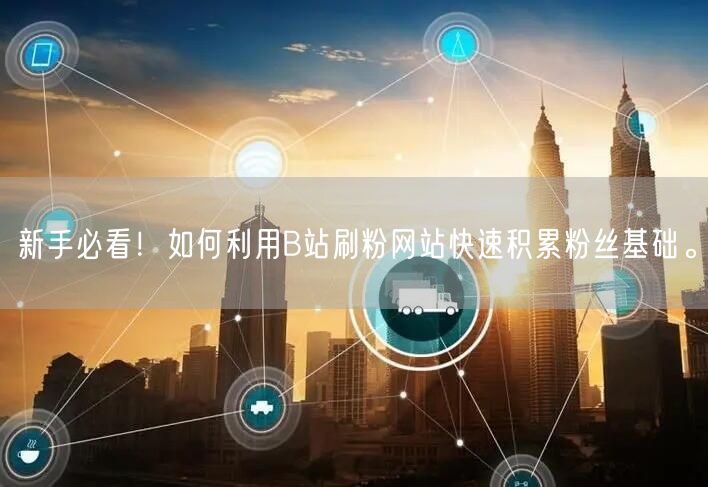 新手必看！如何利用B站刷粉网站快速积累粉丝基础。