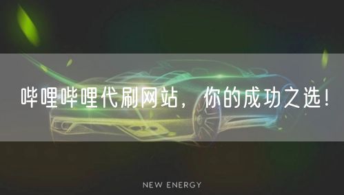 哔哩哔哩代刷网站，你的成功之选！