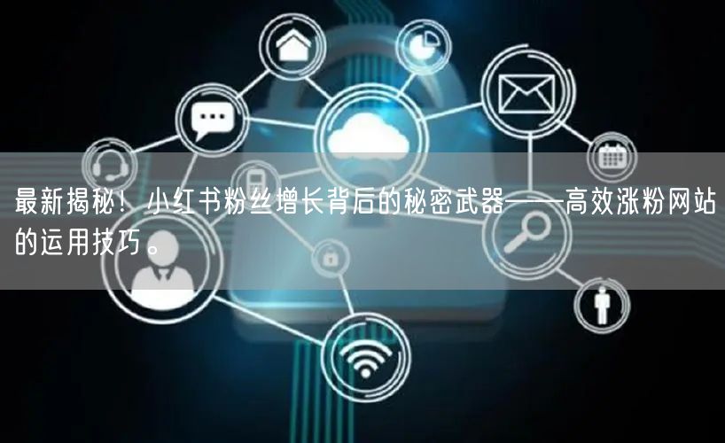 最新揭秘！小红书粉丝增长背后的秘密武器——高效涨粉网站的运用技巧。