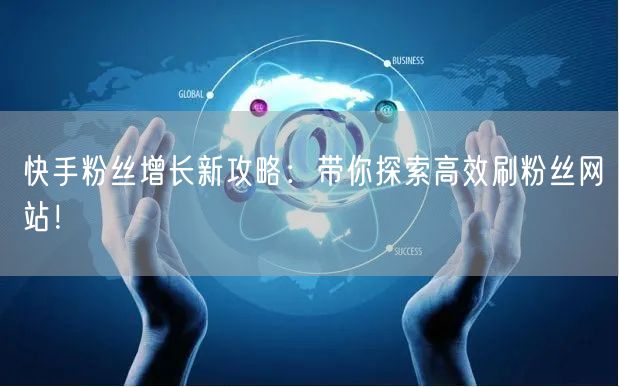 快手粉丝增长新攻略：带你探索高效刷粉丝网站！