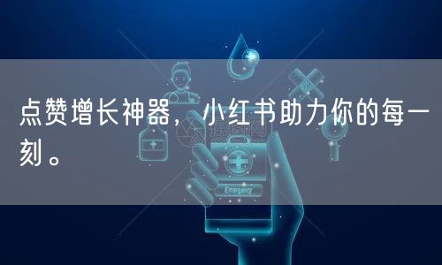 点赞增长神器，小红书助力你的每一刻。