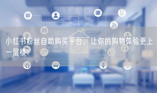小红书粉丝自助购买平台,让你的购物体验更上一层楼!